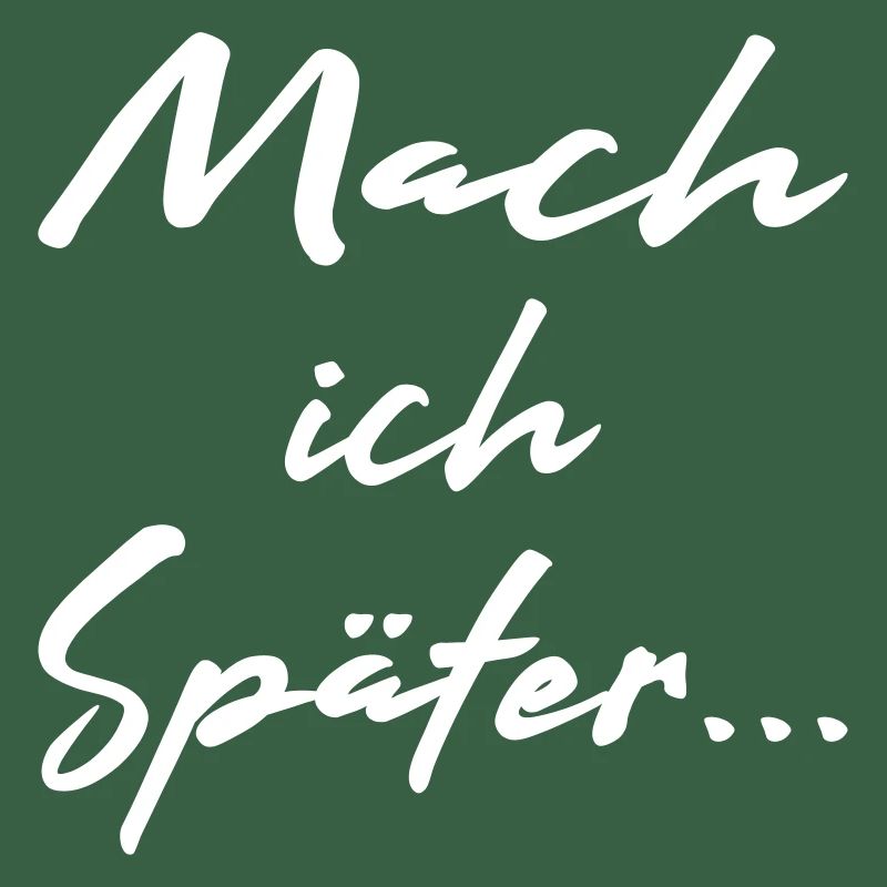 Mach ich später - Vector