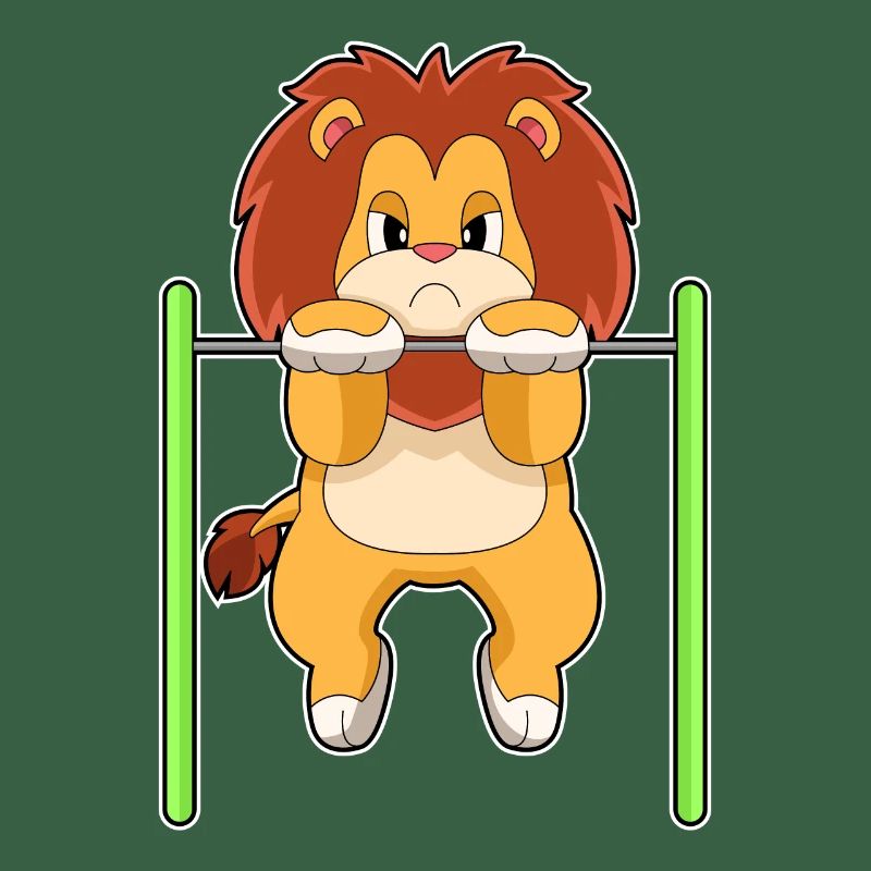 Lion Bodybuilding Pull-ups
