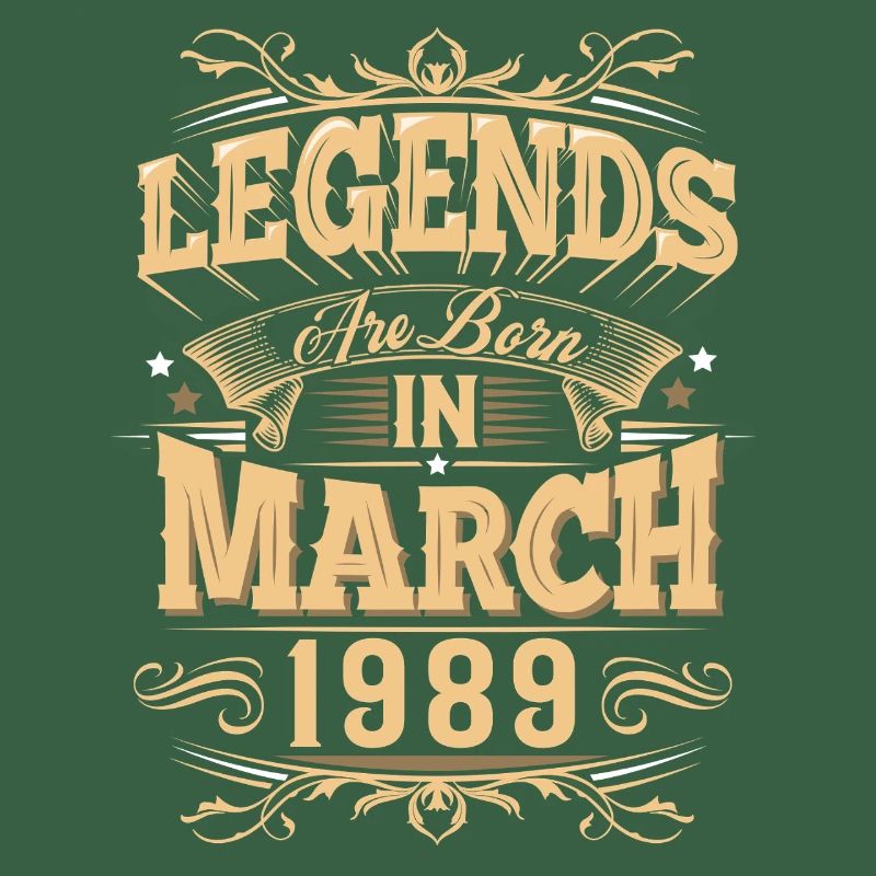 März 1989 Geburtstag Legende