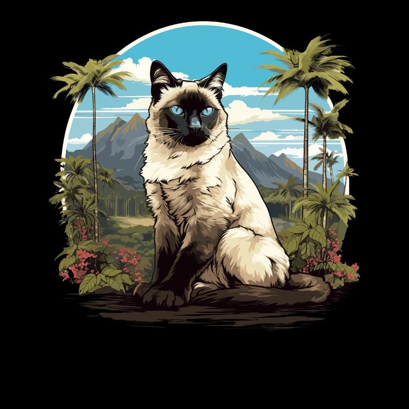 Chat balinais Balinesenkatze