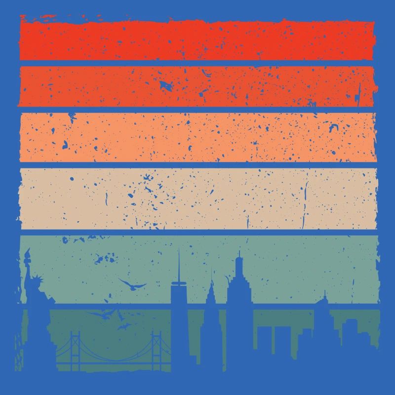 Sunset Skyline Gradient