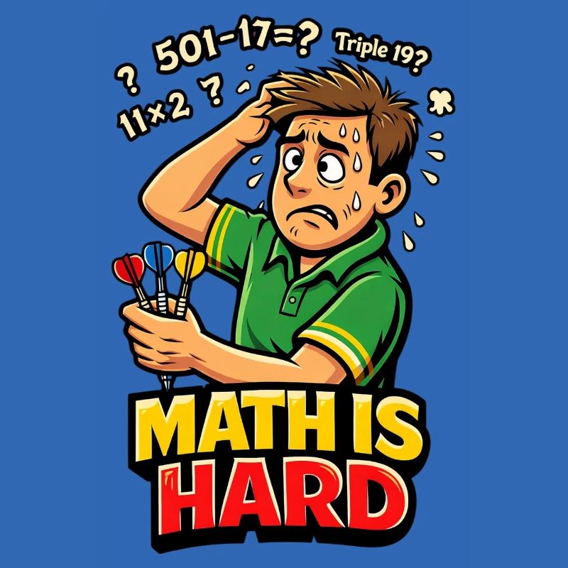 Les maths, c’est des fléchettes difficiles