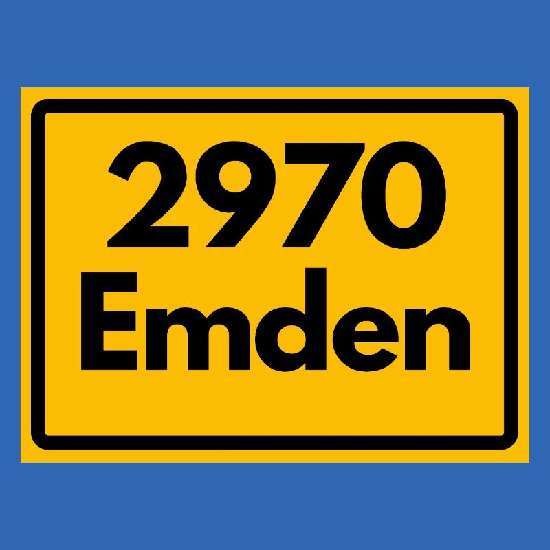 ANCIEN CODE POSTAL RÉTRO ⚓ 2970 Emden Moin Moin