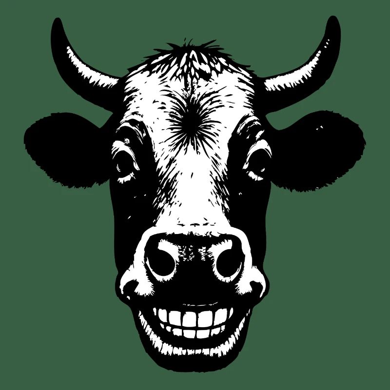Vache souriante
