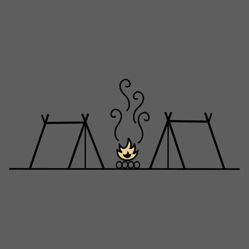 Lagerfeuer Camping