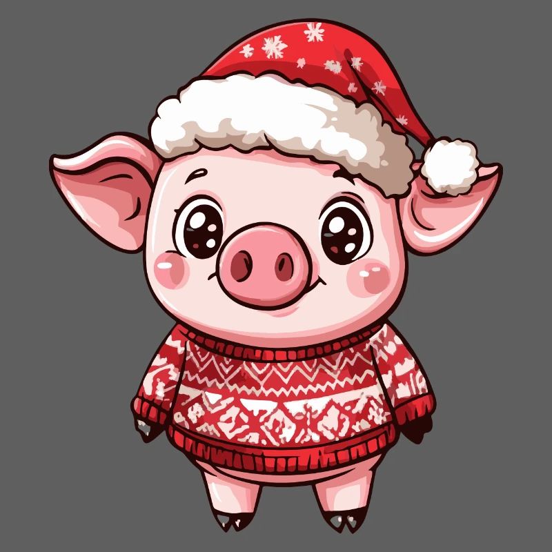 Pig Christmas Comic