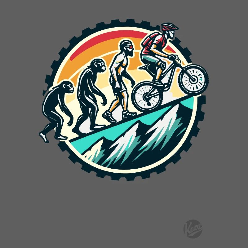 Evolution des Mountainbiker, Mountainbike
