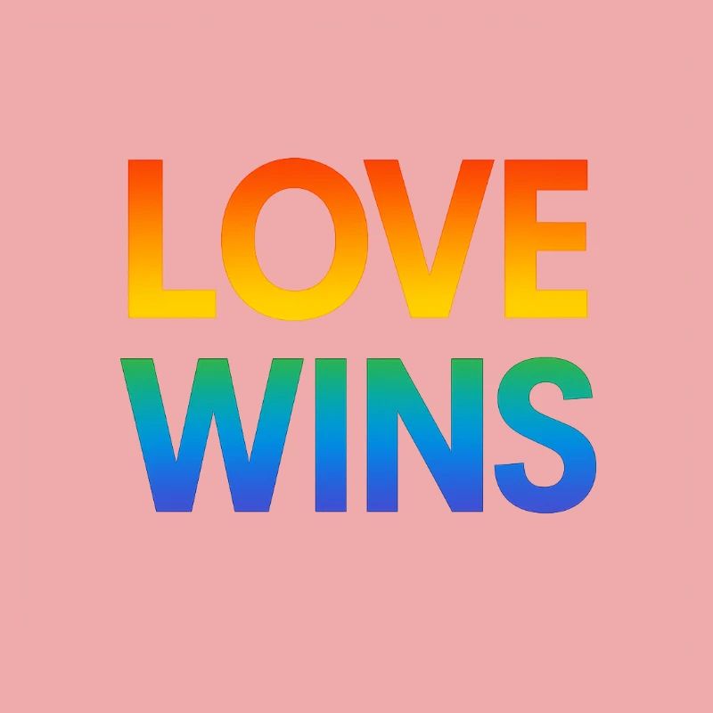 Pride Rainbow Love Equality Diversity Queer