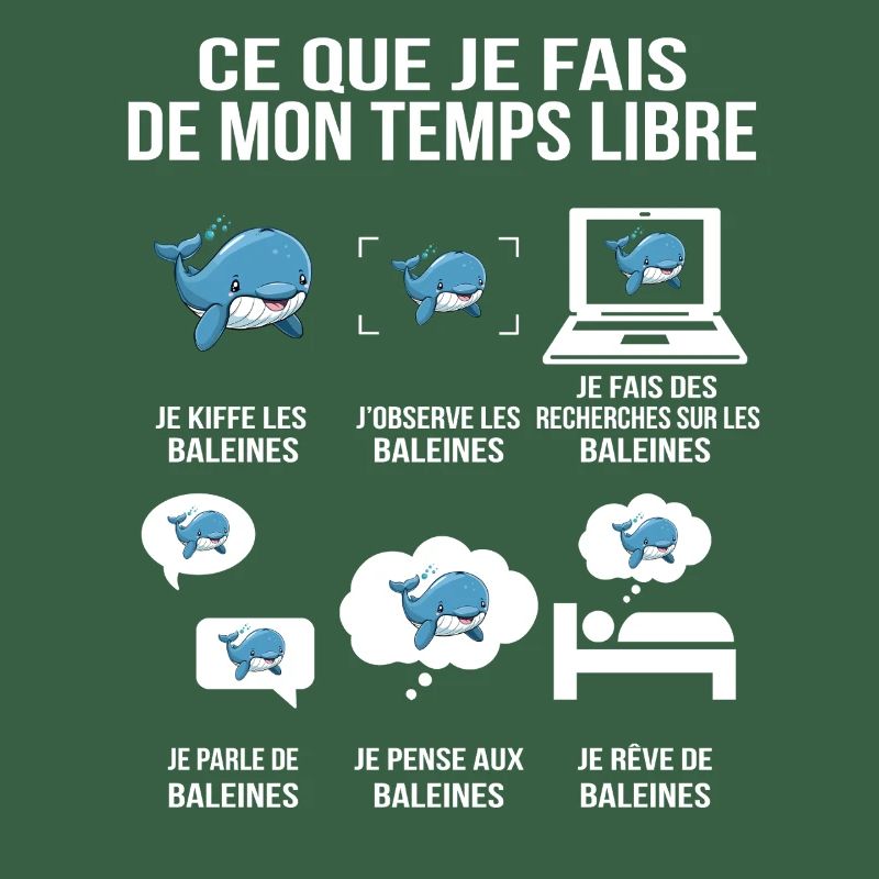 Ce que je fais de mon temps libre – Baleines