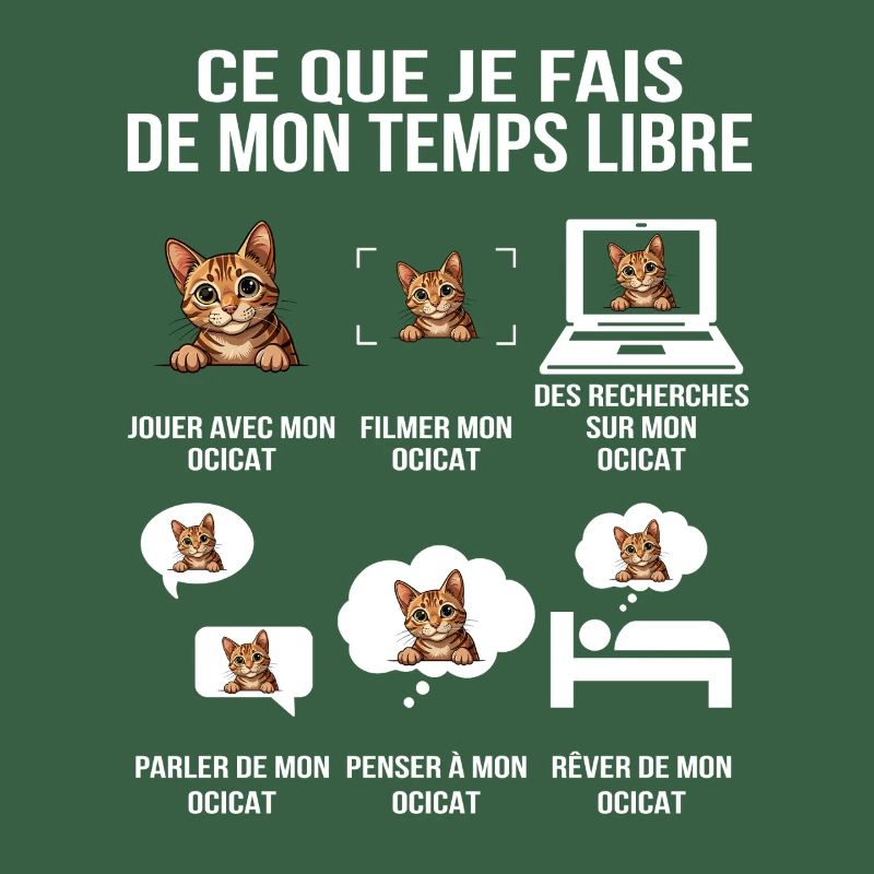 Ce que je fais de mon temps libre Ocicat