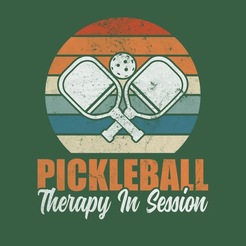 Retro Pickleball Therapy In Session