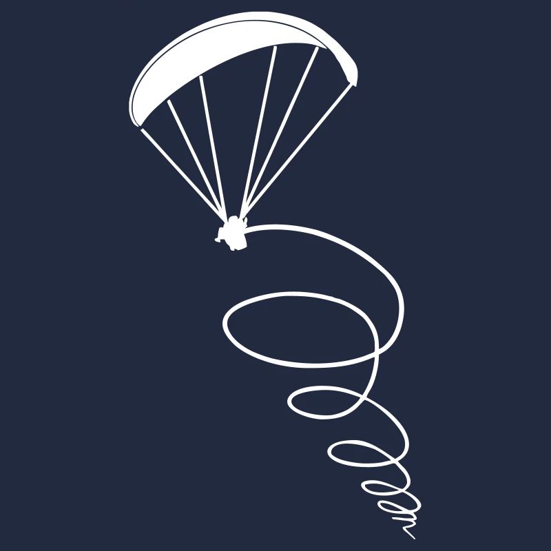 Paragliding thermic gift pilot