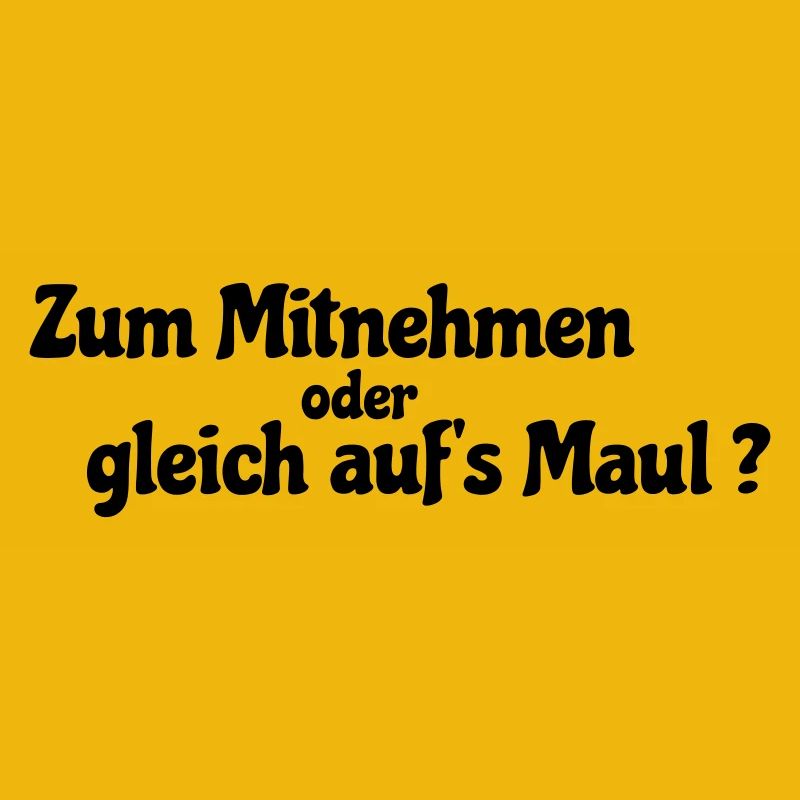 Mitnehmen oder gleich