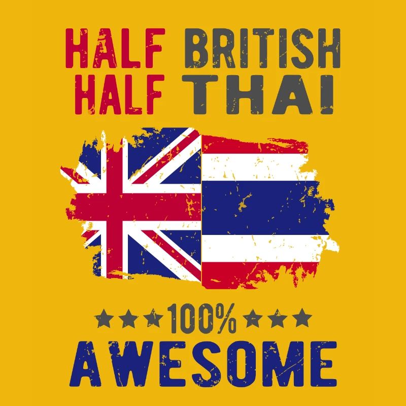 Half British Half Thai