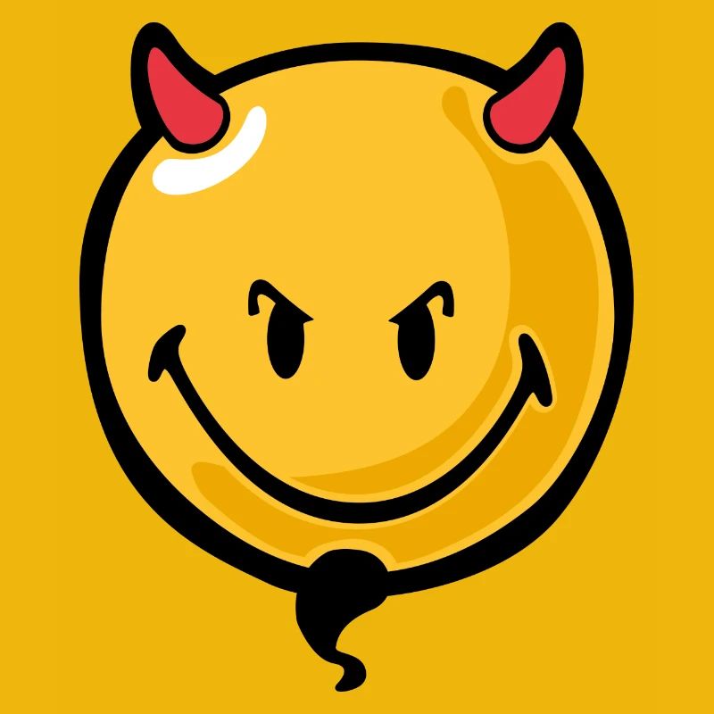 Smiley devil
