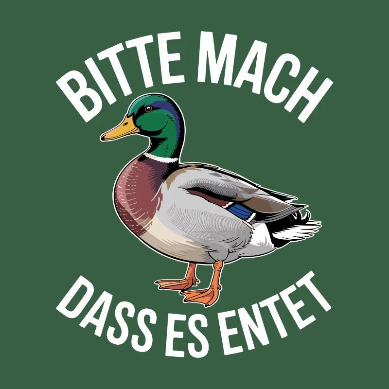 Duck Please Make It Duck Saying Funny Ducks