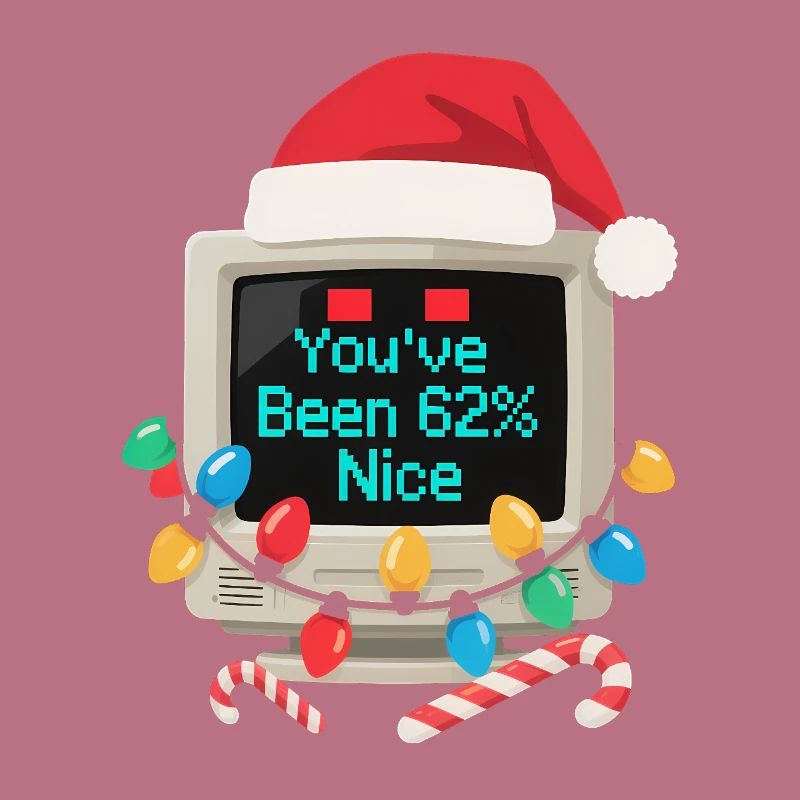 Computer Christmas AI Sarcastic Tech Gift