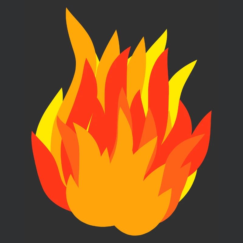 Feuer Flame eines Lagerfeuers, Geschenkidee