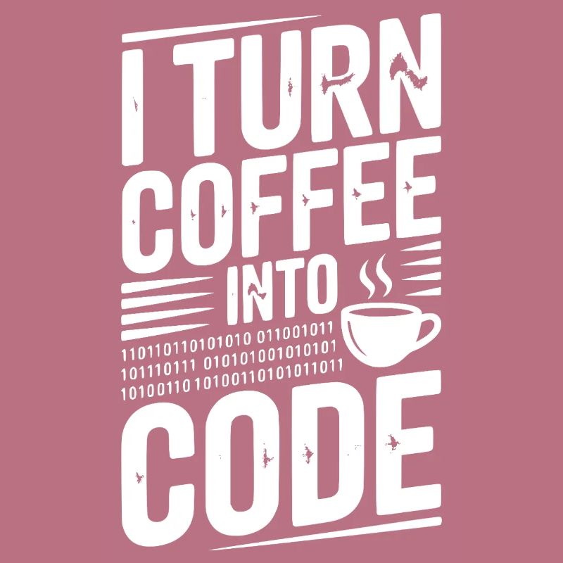 Je transforme le café en code
