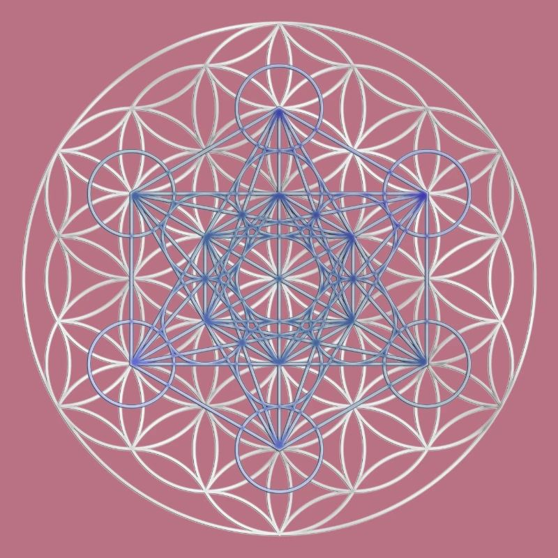 Le cube de Metatron - Fleur de la vie