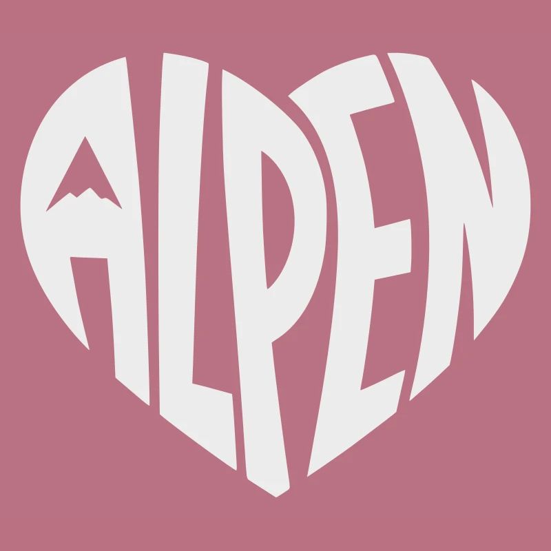 Alpine Heart Design - Variable Design Colour
