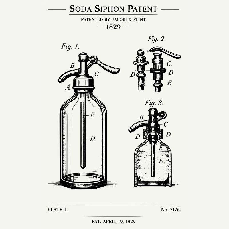 Conception du plan de Soda Siphone