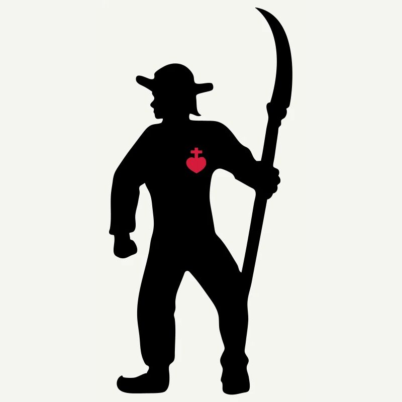 dessin chouan de Vendée symbole vendéen