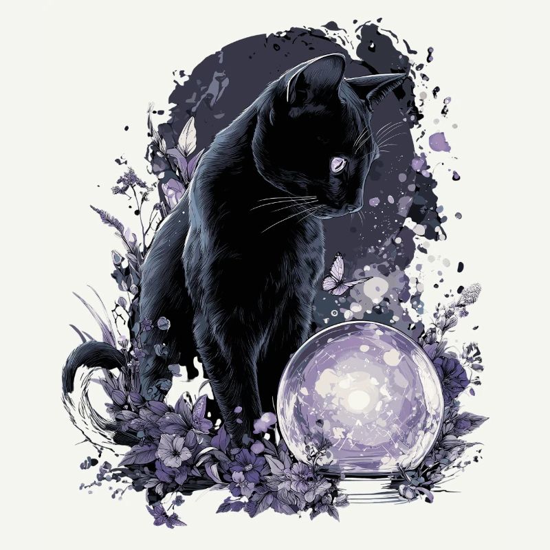 Magic Cat Fortune Teller Magical