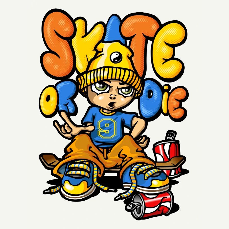 Skate and graffitis