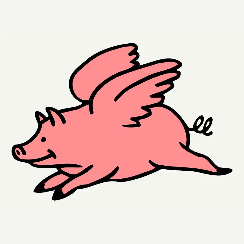 Fliegendes Schwein
