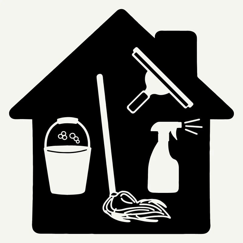 Logo schoomaker avec outils dans le chalet