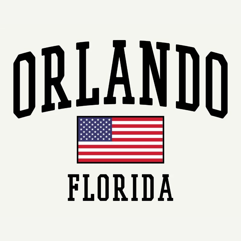 Orlando : Design en Floride avec drapeau américain