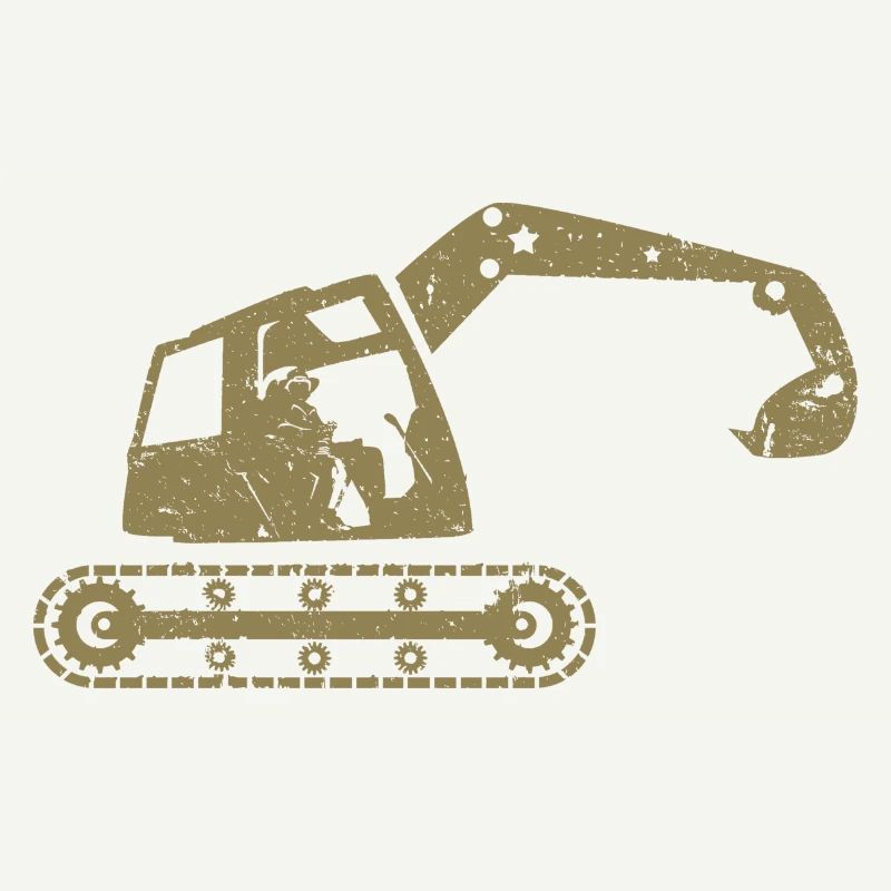 Bagger Baggerfahrer Baugeräteführer –