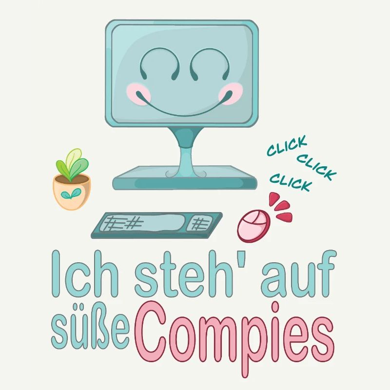 J’adore les ordinateurs mignons