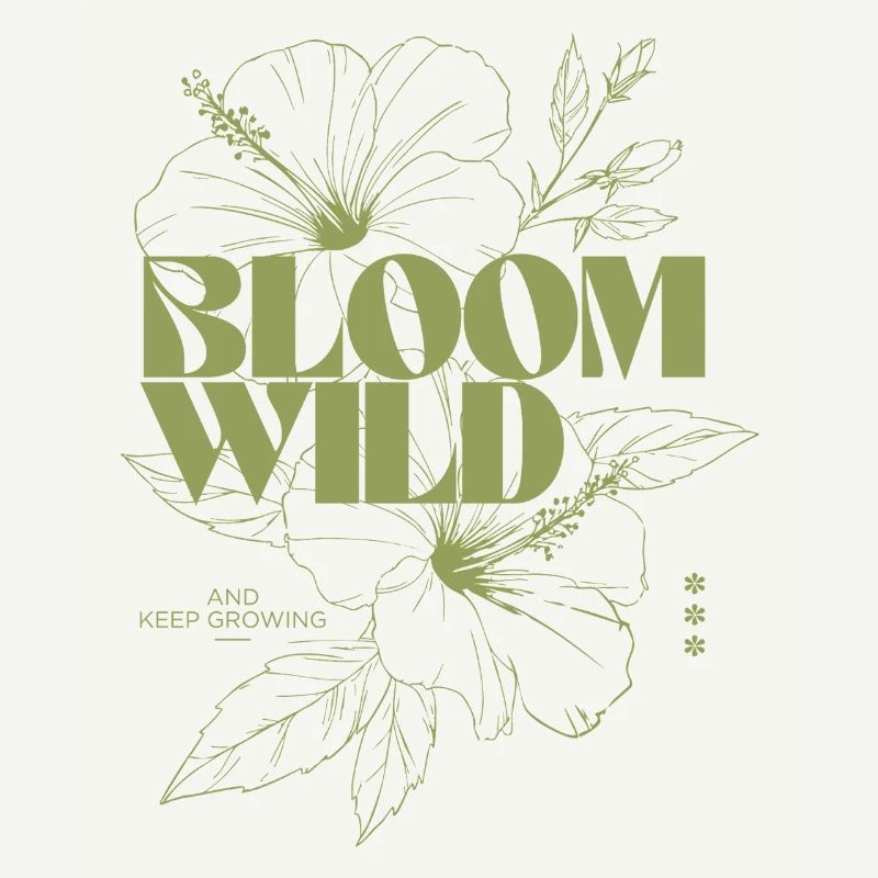 Bloom Wild Illustration botanique