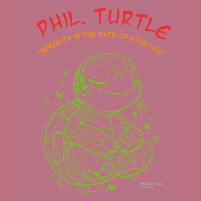 Phil Turtle Zen Path Tee