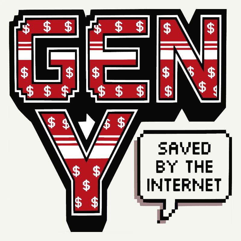 Génération Y, génération Y, Chemise Millennials, sweat à capuche