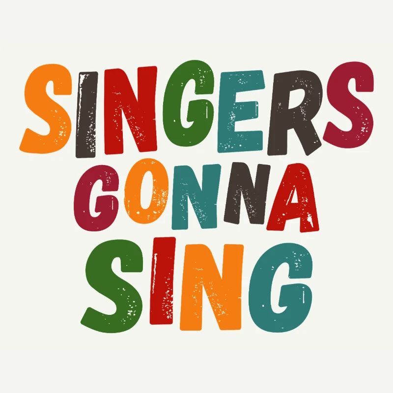 Singers going to sing