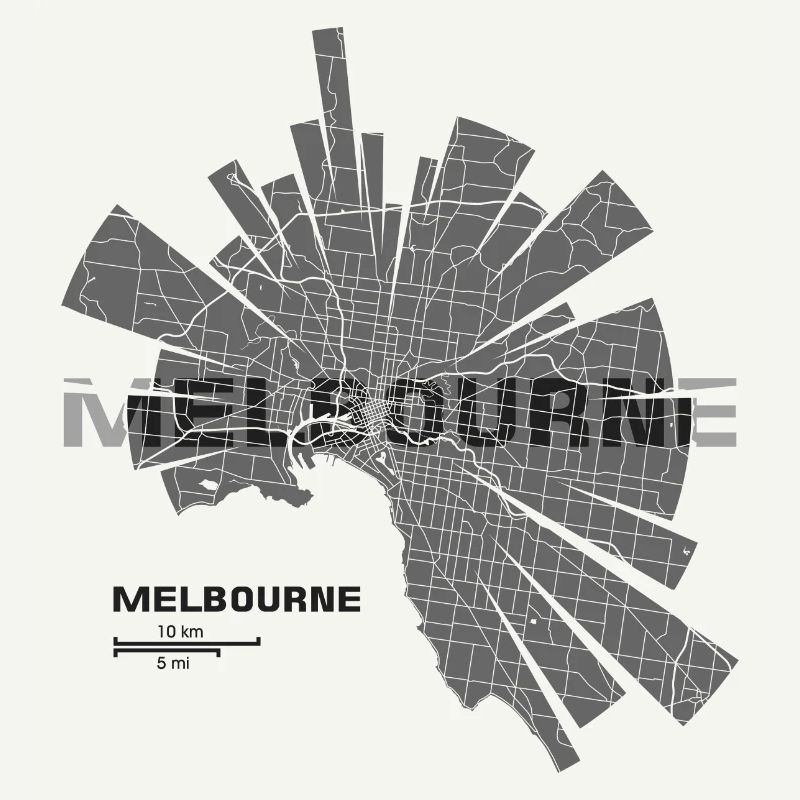 Melbourne Map