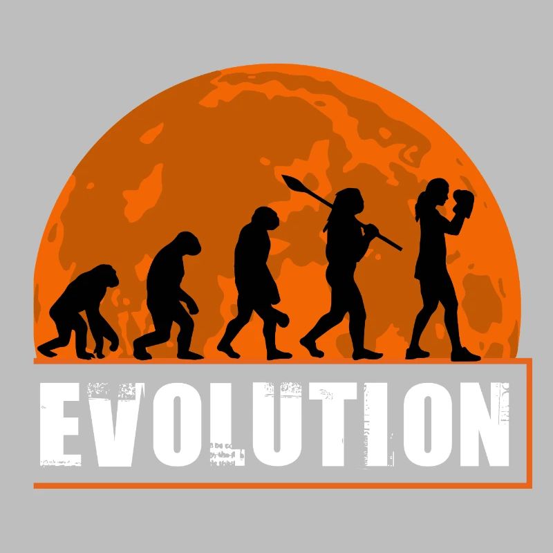 Boxe Evolution Boxeuse Fille Combat Boxe Boxe