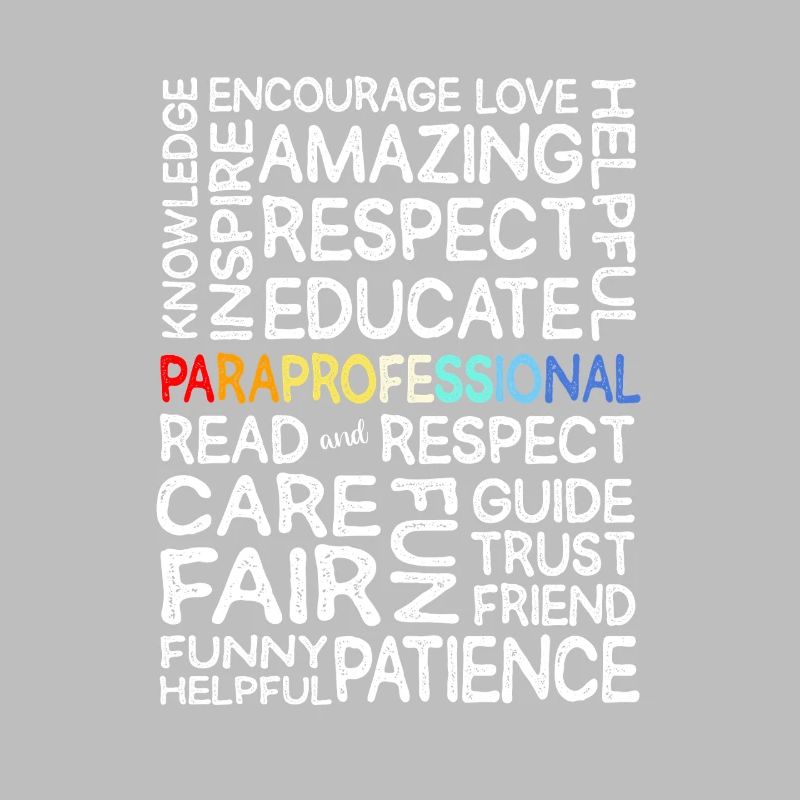 Paraprofessional Paraeducator Teacher Assistant
