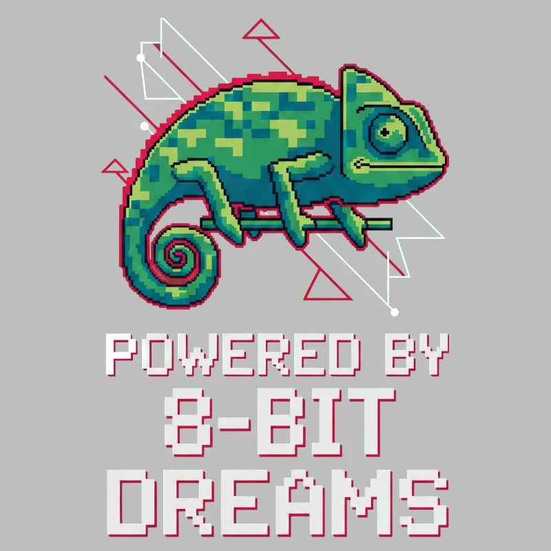 Powered 8-Bit Dreams – Pixel Chamäleon