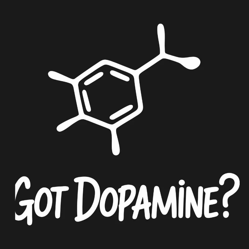 Dopamine Molecule Tee