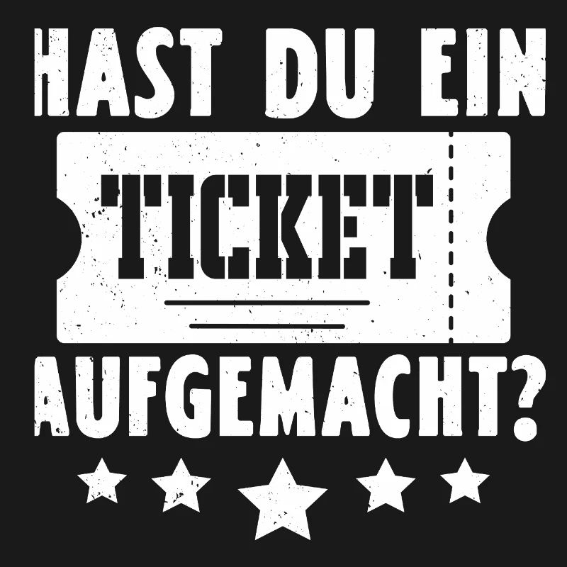 Science Coder HAST DU EIN TICKET AUFGEMACHT LUSTIG