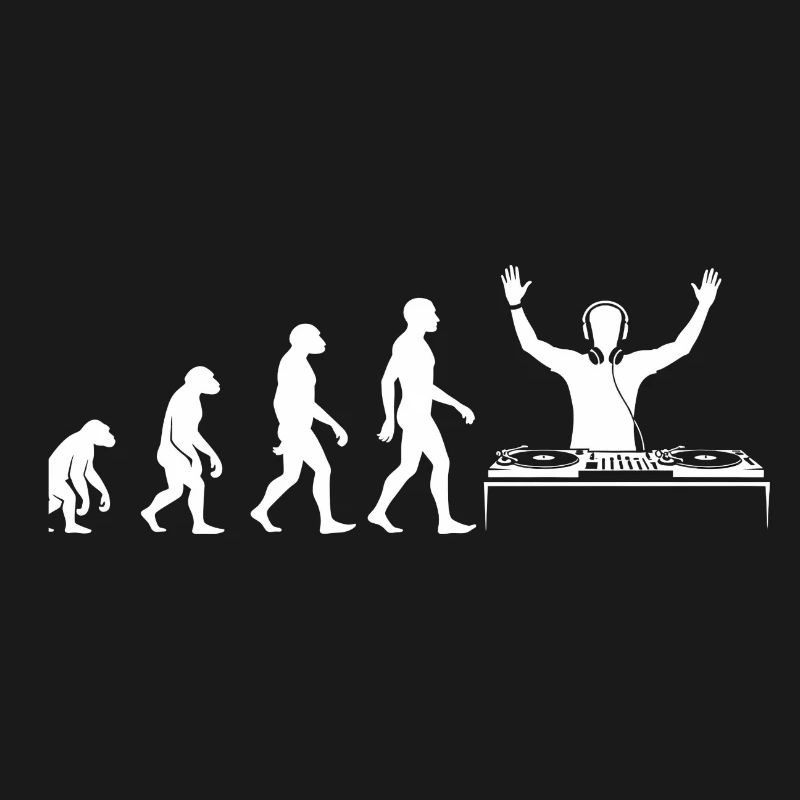 Evolution to a DJ with turntable