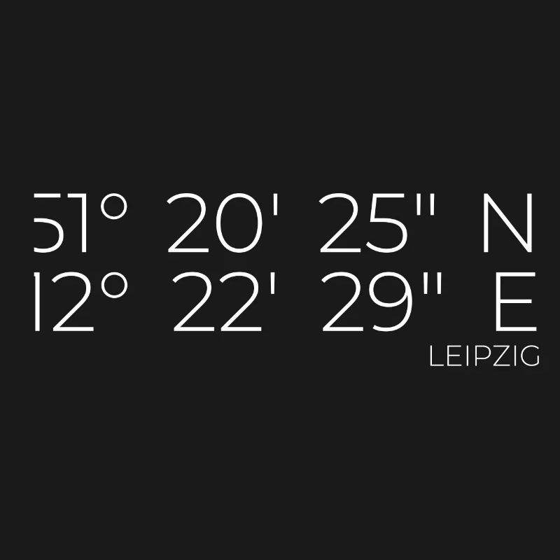 Coordinates Leipzig