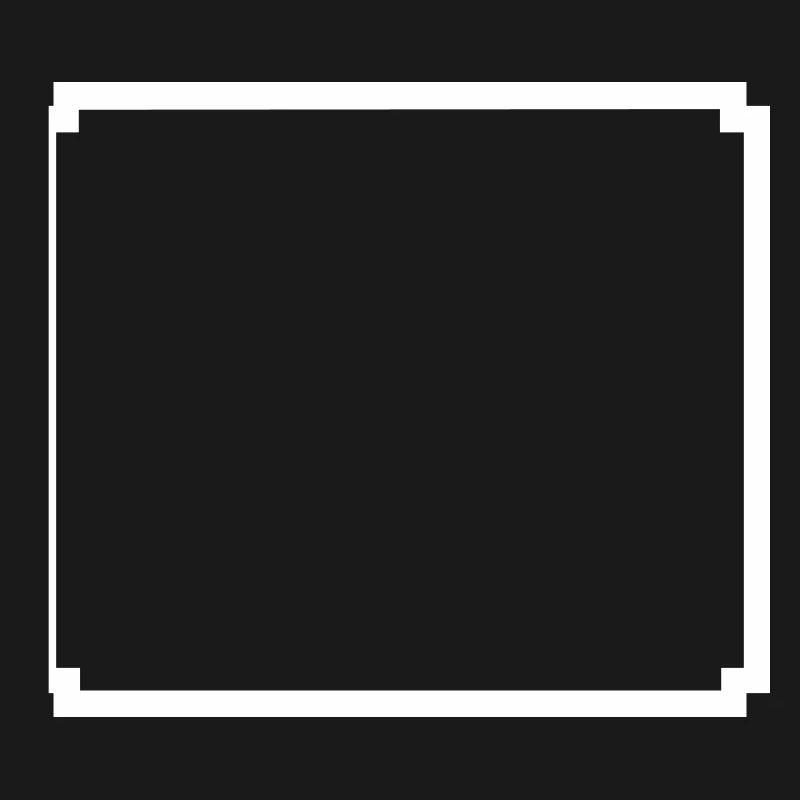 Pixel Frame 8-Bit Text Box