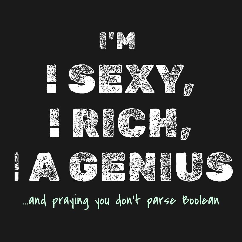 Boolean Joke – Funny Dev Tee