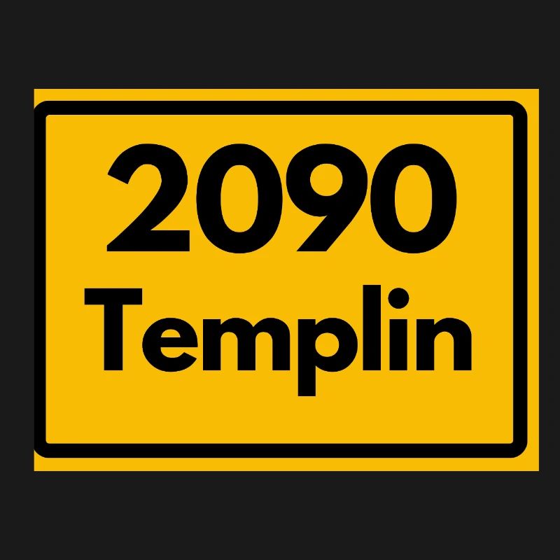 ANCIEN CODE POSTAL RÉTRO 2090 TEMPLIN HEIMAT