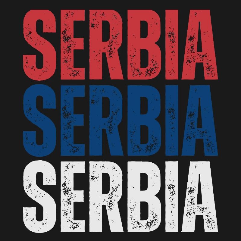 Fierté serbe, drapeau de la Serbie